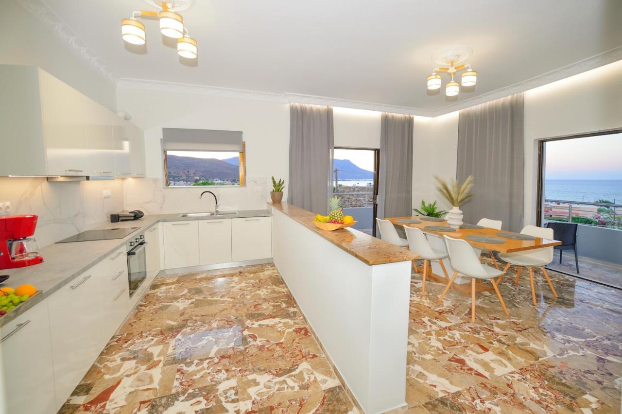 Apartmán Blue Horizon Kíssamos Exteriér fotografie