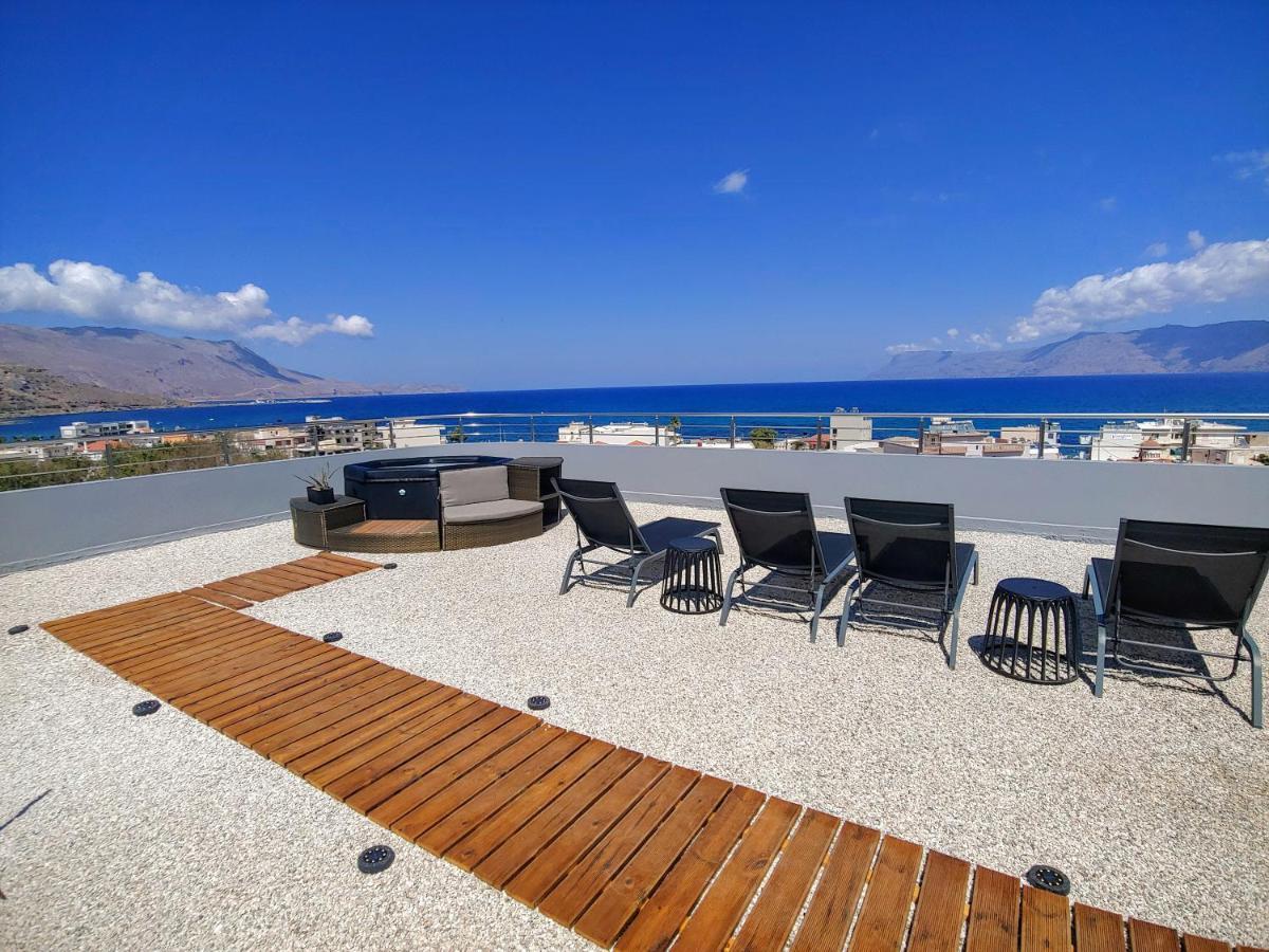 Apartmán Blue Horizon Kíssamos Exteriér fotografie